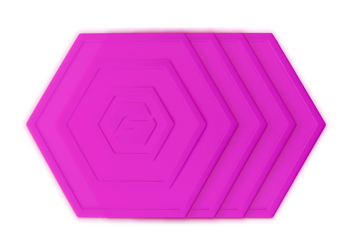 Fuchsia Flab 4-Pack