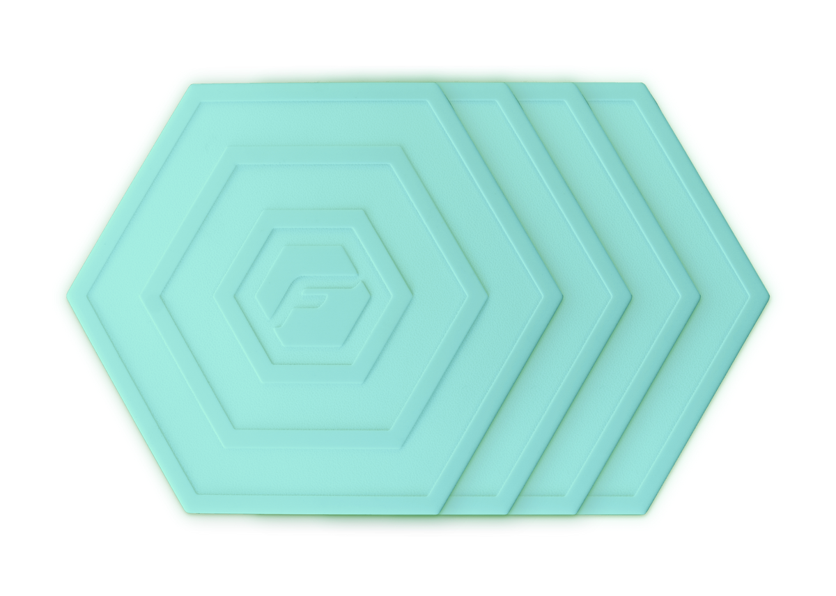Ice Blue Flab 4-Pack