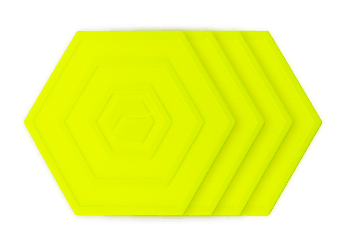 Yellow Flab 4-Pack - Flabocce