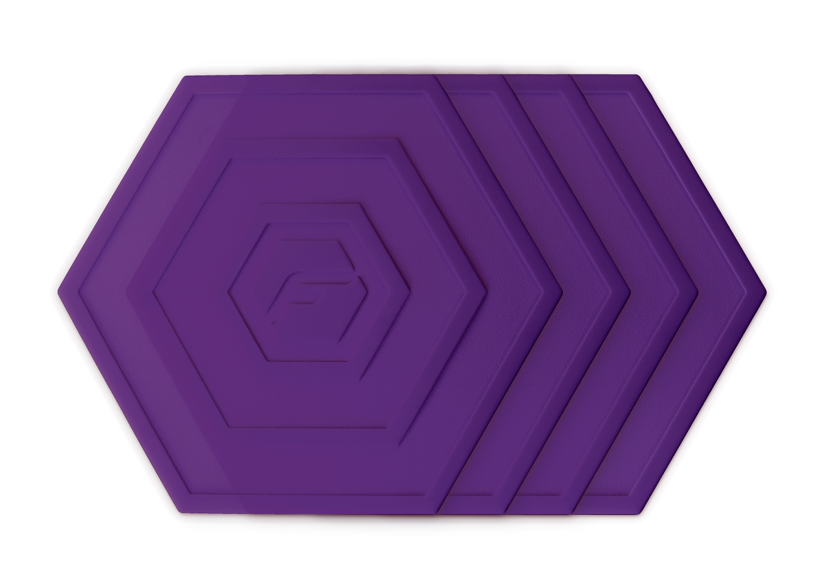 Dark Purple Flab 4-Pack
