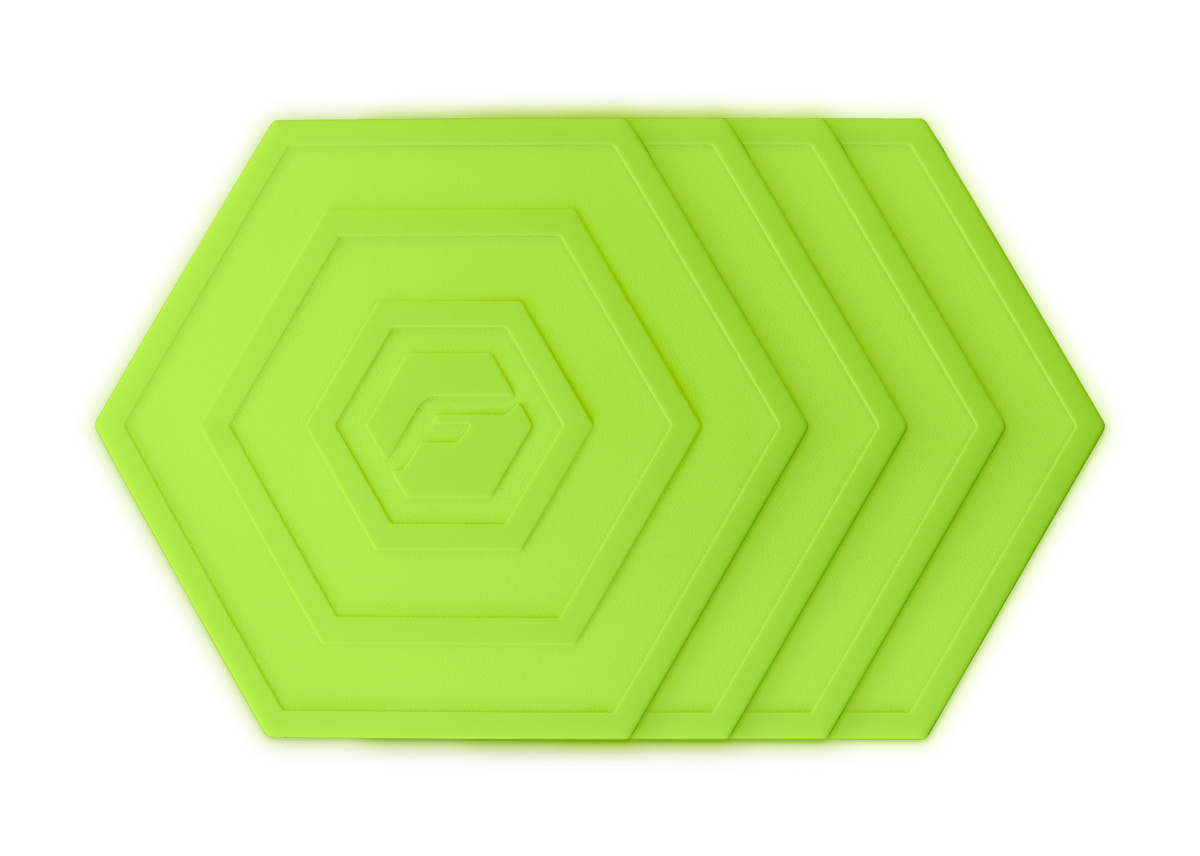 Lime Green Flab 4-Pack